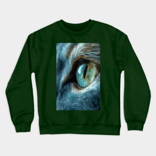 cat's eye Crewneck Sweatshirt